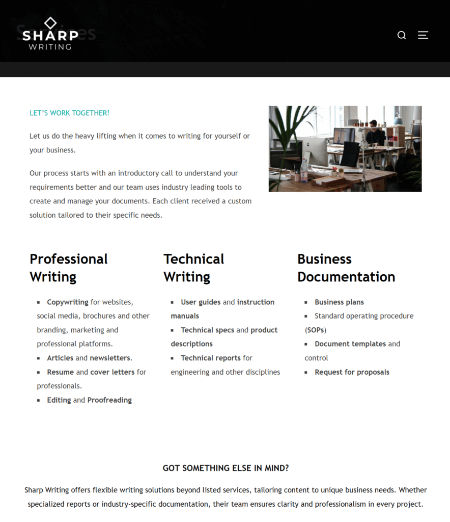 Featured Work - Sharp 2