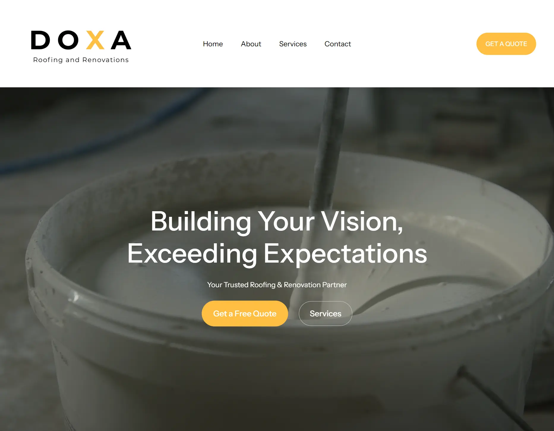 Contractors - Website design and SEO in Winnipeg