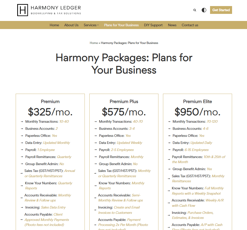 kreativekabbage website and digital services in steinbach featured work harmony ledger 3.png
